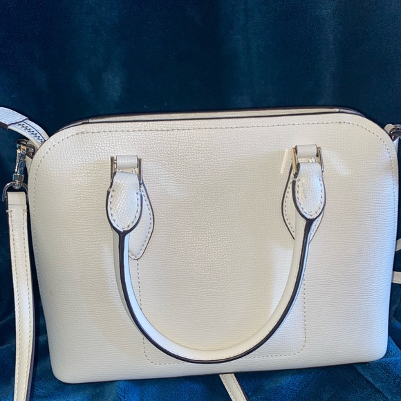 KATE SPADE LARGE DARCY SATCHEL (cream) - Picture 5 of 9